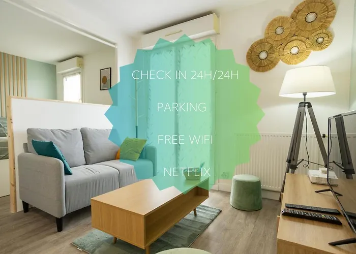 Le Zephyr - Charme Urbain & Confort Apartamento Saint-Nazaire (Loire-Atlantique)